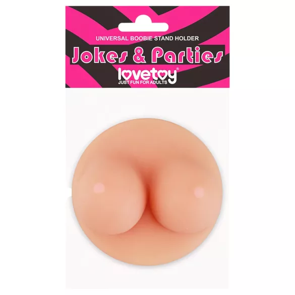 Lovetoy - Suction Cup Phone Holder - Nude Bust Design