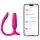 Lovense Lush Anal - App-controlled anal vibrator with LED - pink