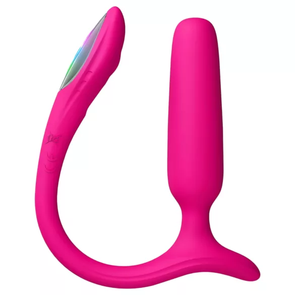 Lovense Lush Anal - App-controlled anal vibrator with LED - pink