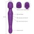 Tracy's Dog Wand - Pulsing Massager Vibrator (Purple)