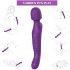 Tracy's Dog Wand - Pulsing Massager Vibrator (Purple)
