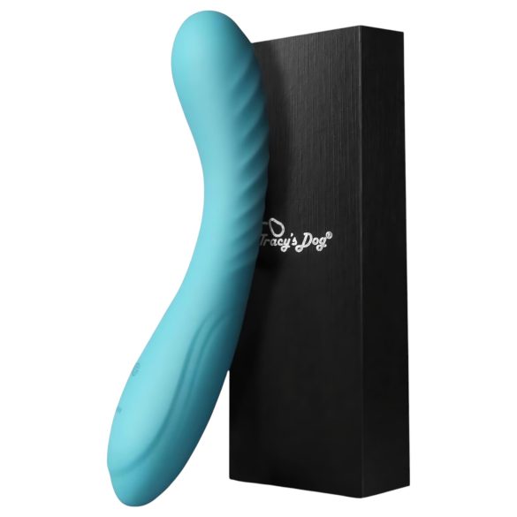 Tracy's Dog Teal - Rechargeable G-spot Vibrator (Turquoise)