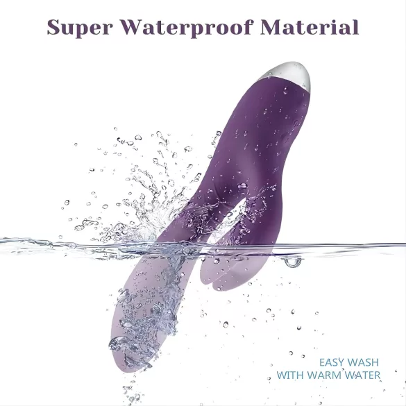 Tracy's Dog Rabbit - waterproof, clitoral arm vibrator (purple)