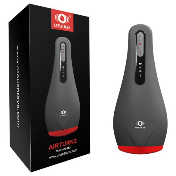 OTOUCH Airturn 2 - Rechargeable Suction Massager (Black)