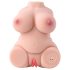 Lonely - Realistic Vibrating Torso Masturbator (Natural)