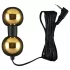 DG-LAB BiPolar B - bipolar, hourglass-shaped metal electrode (gold)