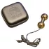 DG-LAB BiPolar B - bipolar, hourglass-shaped metal electrode (gold)
