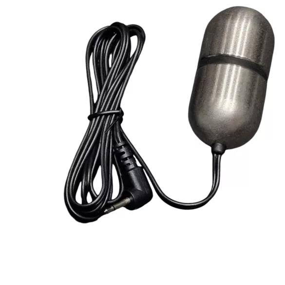 DG-LAB Matte Steel - bipolar, oval steel electrode (silver)