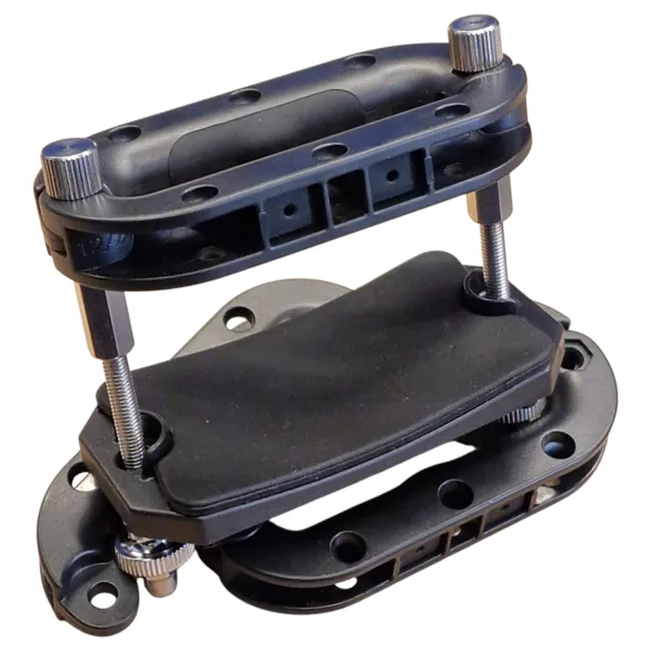 DG-LAB Hyena - electro posture-correcting restraint for men (black)