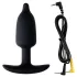 DG-LAB - bipolar conductive silicone anal plug electrode (black)