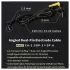 DG-LAB - Electrode cable with right‑angled 2 mm pins (black)