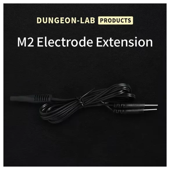 DG-LAB - 2 mm Electrode Extension and Splitter Cable (Black)