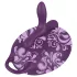Bouncy Bliss Classic - Inflatable Pillow Vibrator (Purple)
