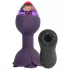 LOVISS Flower - remote‑controlled anal vibrator (purple)