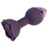 LOVISS Flower - remote‑controlled anal vibrator (purple)