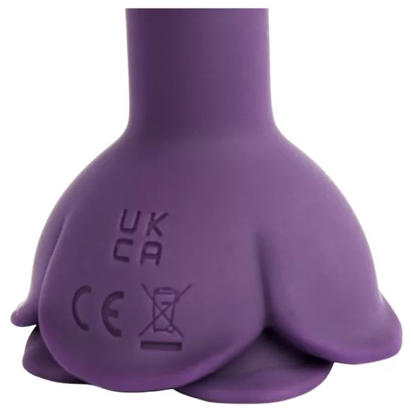 LOVISS Flower - remote‑controlled anal vibrator (purple)