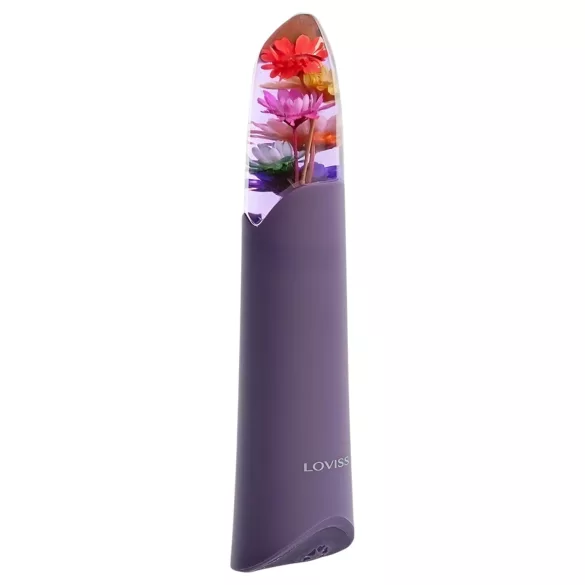 LOVISS Flower - mini wand vibrator (purple)