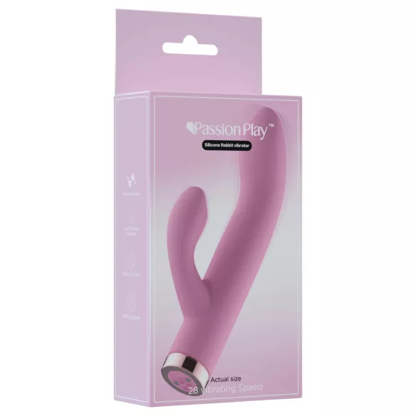 Passion Play - clitoral vibrator with handle (pink)