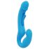 Honey Play Box Harmony Duo - Smart Strap-On Tongue Vibrator (Blue)