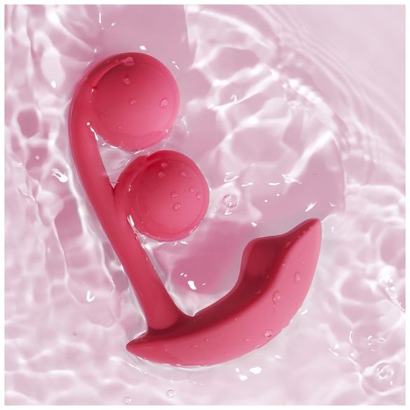 Honey Play Box Melody - Smart Beaded 2-in-1 Vibrator (Red)