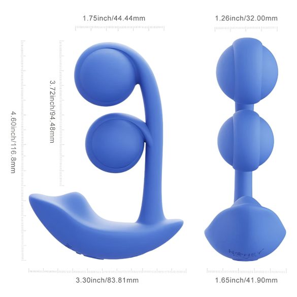 Honey Play Box Melody - Smart Pearl 2in1 Vibrator (Blue)