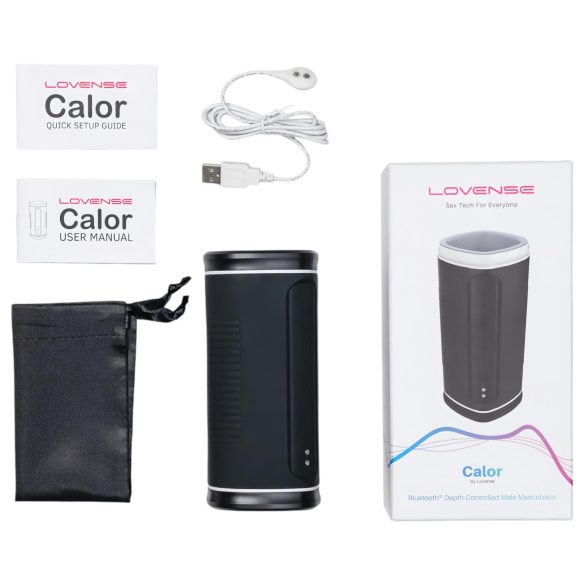 LOVENSE Calor - Smart Heating Masturbator (Black)