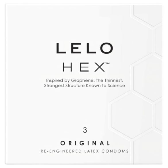 LELO Hex Original - Luxury Condoms (3 Pack)