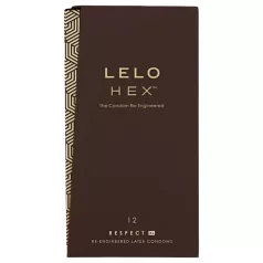 LELO Hex Respect XL - Luxury Condoms (12 Pack)