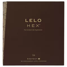 LELO Hex Respect XL - Luxury Condoms (36 Pack)
