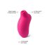 LELO Sona - Sonic Wave Clitoral Stimulator (Cherry)