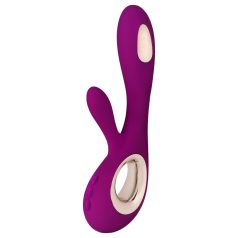   LELO Soraya Wave - Rechargeable, Vibrating Massager with Stimulating Arm (Purple)