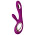 LELO Soraya Wave - Rechargeable, Vibrating Massager with Stimulating Arm (Purple)