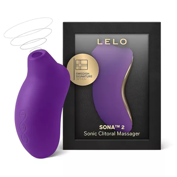 LELO Sona 2 - Sonic Clitoral Stimulator (Purple)