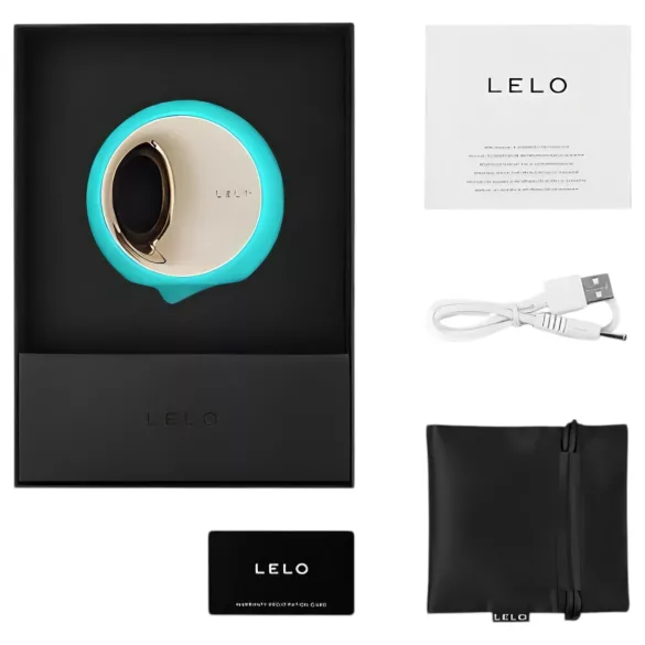LELO Ora 3 - Oral Pleasure Simulator & Clitoral Vibrator (Turquoise)