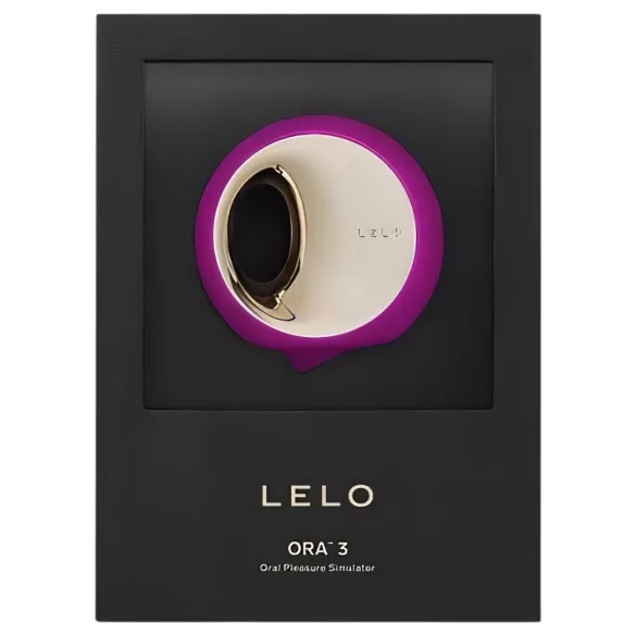 LELO Ora 3 - Oral Pleasure Simulator & Clit Vibrator (Purple)
