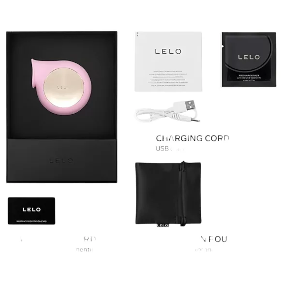 LELO Sila - Waterproof Sonic Clitoral Massager (Pink)