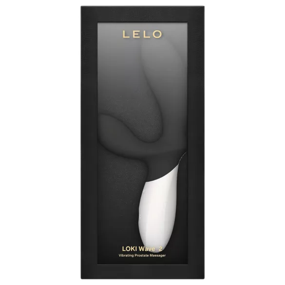 LELO Loki Wave 2 - Rechargeable, Waterproof Prostate Massager (Black)