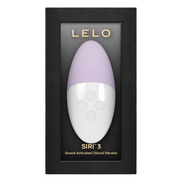 LELO Siri 3 - Sound-Activated Clitoral Vibrator (Purple)