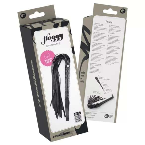 Crushious Floggy - whip (black)