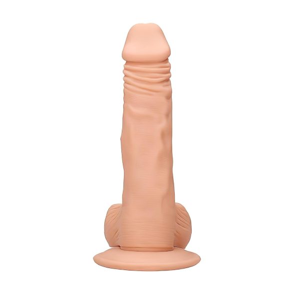 RealRock 8" Lifelike Dong - Natural with Testicles
