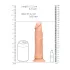 RealRock Life-Like Dildo (8") - Natural