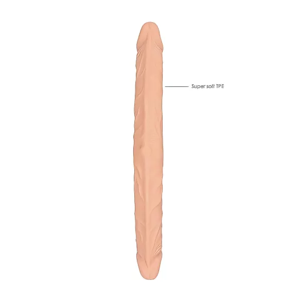 RealRock Double Dong 14" - Natural Dual Dildo (36cm)