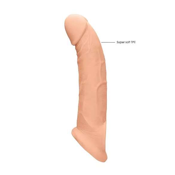 RealRock 9'' Penis Sleeve - Natural Finish