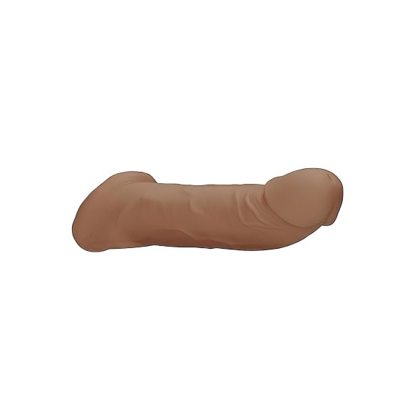 RealRock 9” Penis Sleeve - Dark Natural (21.5cm)
