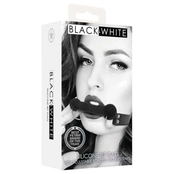 Ouch! - Bone-Shaped Gag (Black)