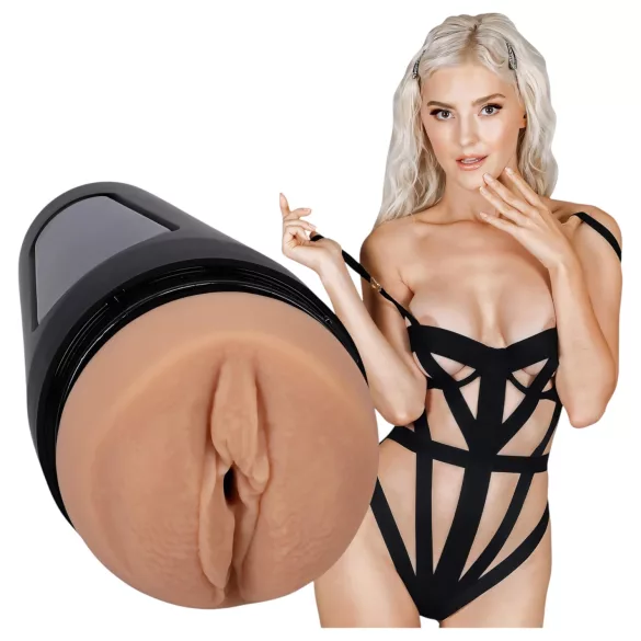 Doc Johnson Eva Elfie - Realistic Ultraskyn Pocket Pussy (Natural)