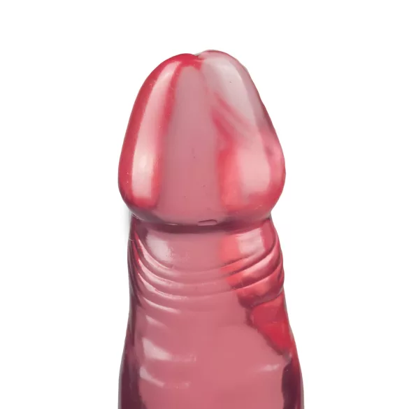 Crystal Jellies - suction‑cup anal dildo (pink)