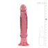 Crystal Jellies - suction‑cup anal dildo (pink)