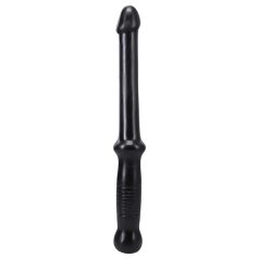 Doc Johnson Black Anal Push - Handle Grip Dildo