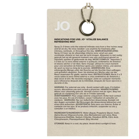 System JO Vitalize - intimate refreshing spray (60 ml)